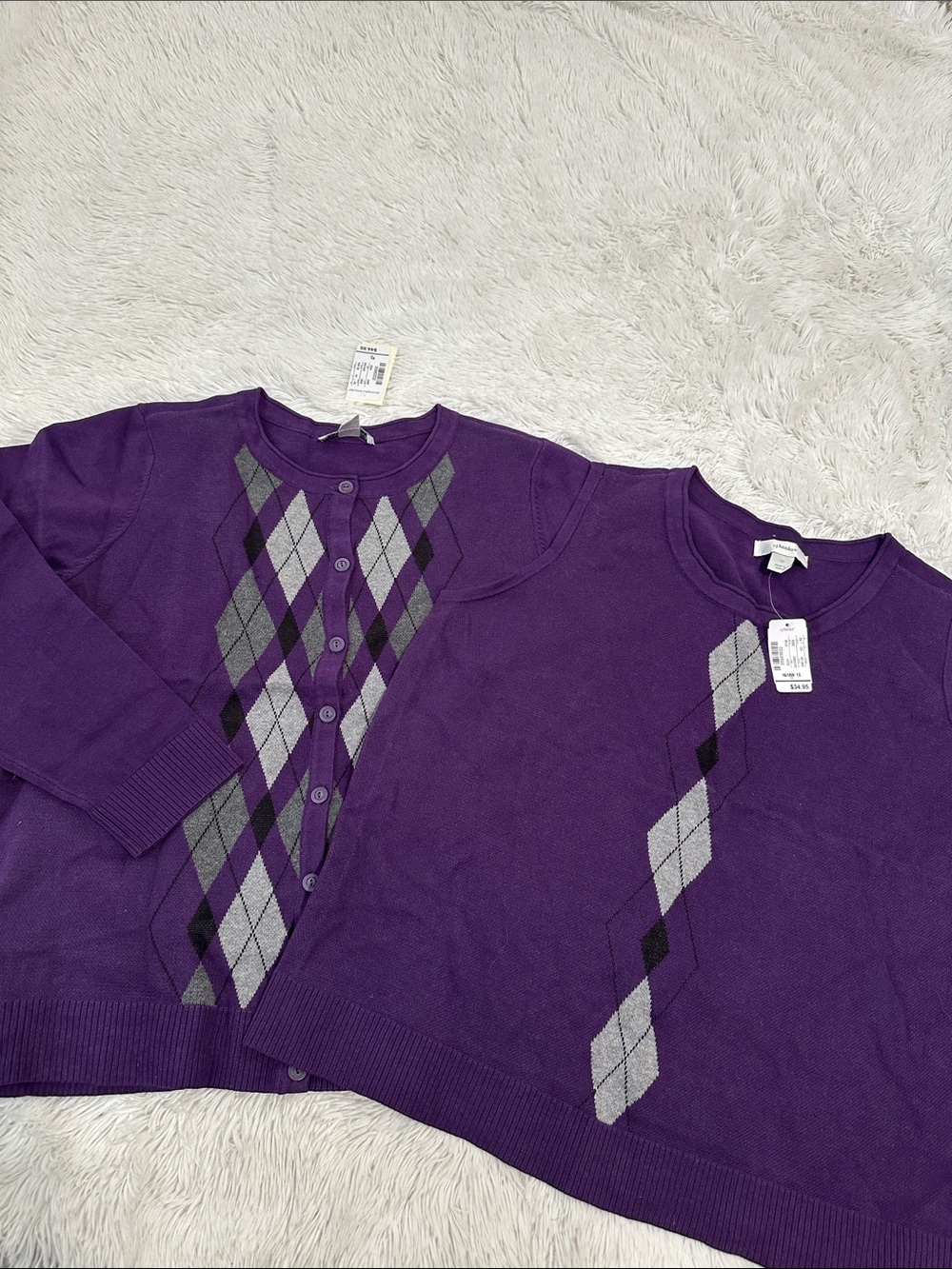 🥕 NWT Christopher & Banks Cardigan Sweater & Sweater Vest